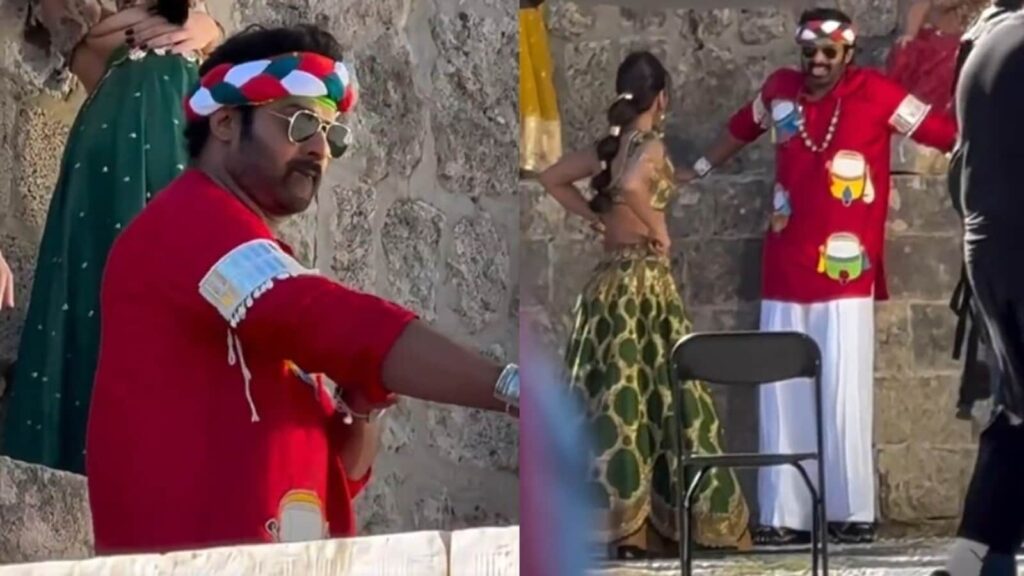 Prabhas dances to song from The Raja Saab in leaked videos from Greece; reminds fans of his famous ‘Darlingey’