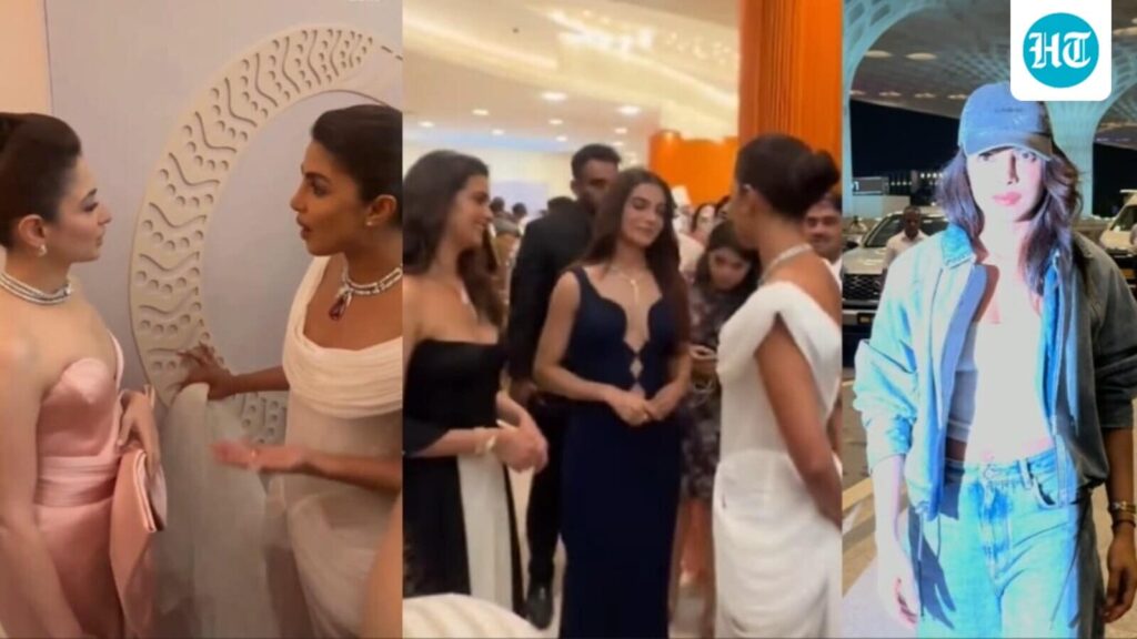 Priyanka Chopra praises Tamannaah, chats with Samantha Ruth Prabhu, Keerthy Suresh; flies out of India after short trip