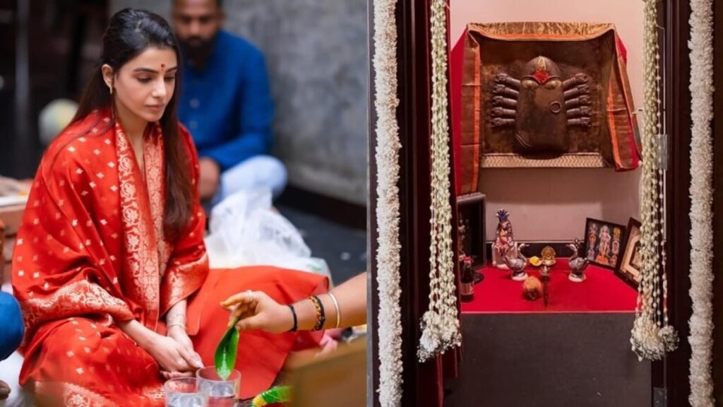 Fans love Samantha Ruth Prabhu's ‘personal ashram’ of Linga Bhairavi at her home: ‘Heartwarming to see your devotion’