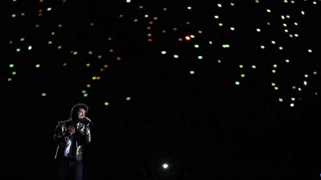 Chart-topper Bruno Mars shows the world how a comeback is done