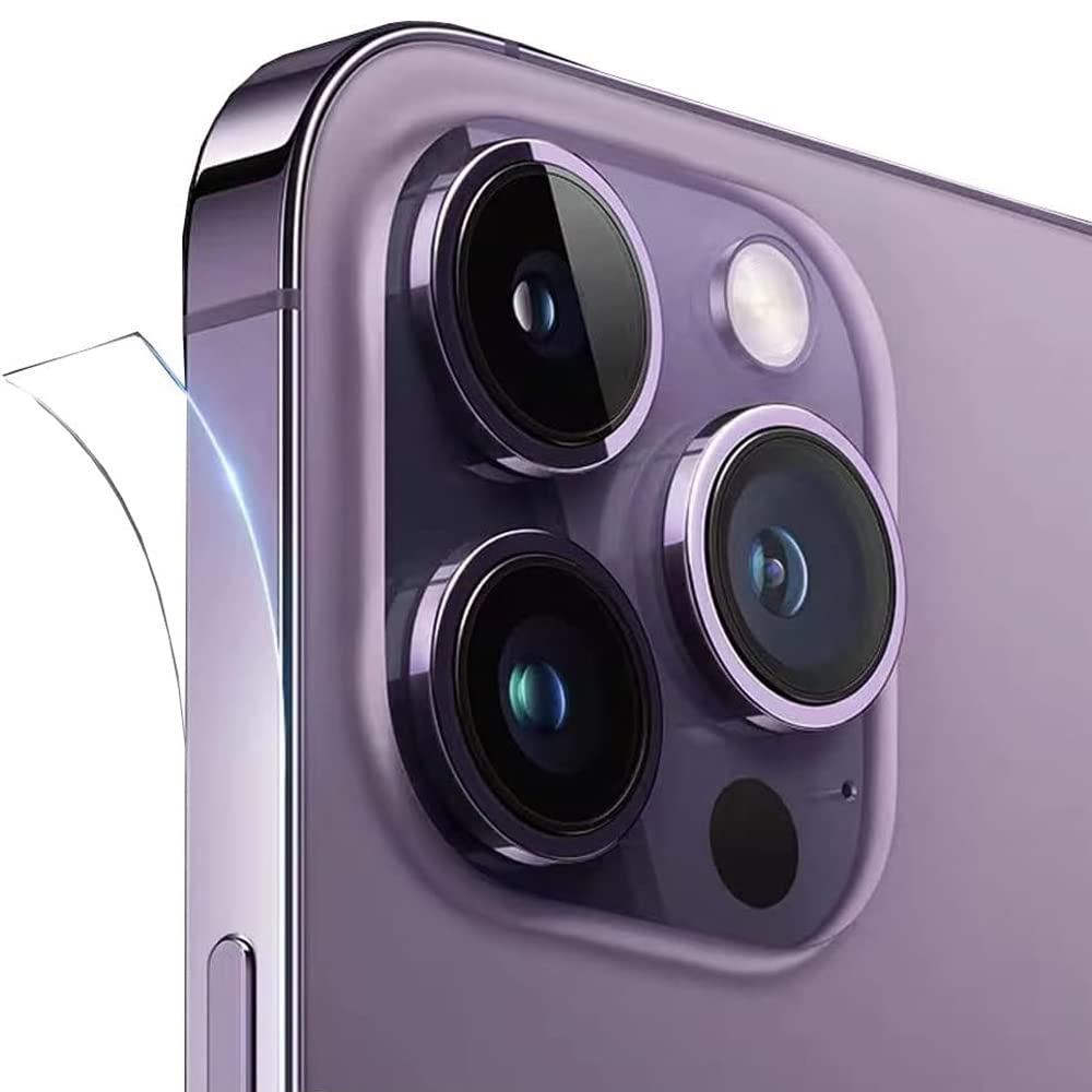 Ultra Thin Transparent Side Film For iPhone 14 Pro Max Frame Protective Guard Film - 3 packs/TPU Hydrogel