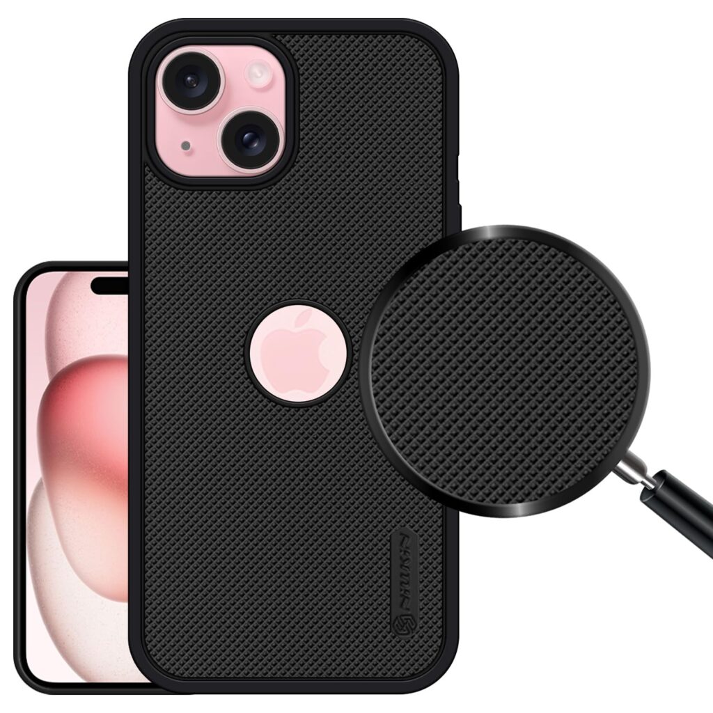 VIDO Super Frosted Raised Camera Protect Soft Back Case Cover for iPhone 15 Plus