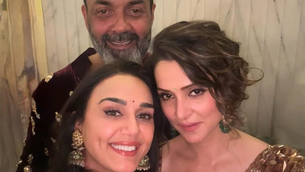 Preity Zinta reveals she was 3rd wheel on Bobby Deol and Tanya’s honeymoon: ‘They are made for each other’