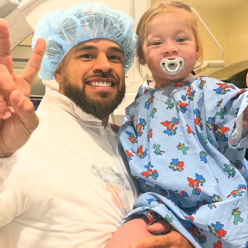 Cory Wharton Shares Update on Daughter Maya's Open Heart Surgery