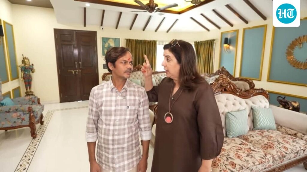 Farah Khan teases Dilip, says he has become ‘cooks ka Shah Rukh Khan’ as Lakhan and Neetu Bisht's cook recognises him