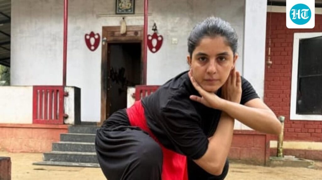 Mirzapur star Isha Talwar shares that she has been learning Kalaripayattu. See pics