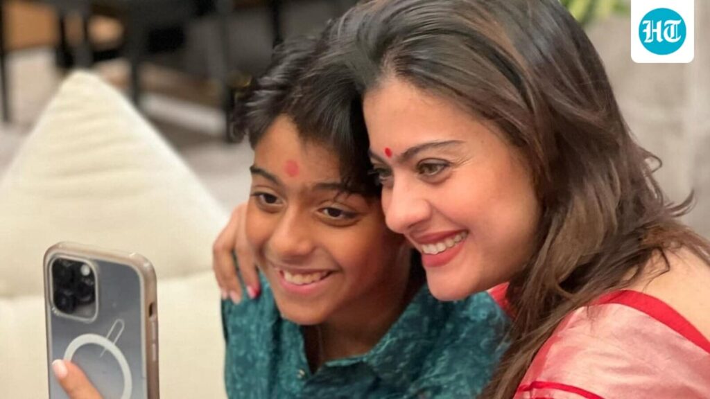 Kajol recalls a heartwarming moment when her eight-year-old son Yug asked, ‘how much do you love yourself?’