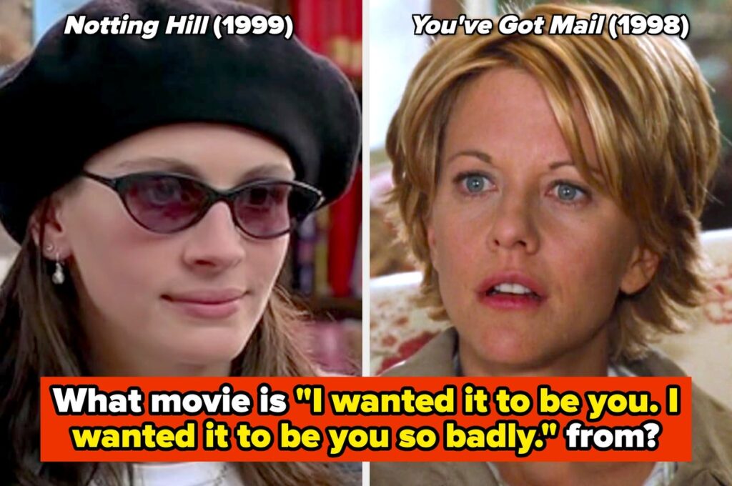 Only A True '90s Rom-Com Lover Can Match These Iconic Quotes To Their Movie