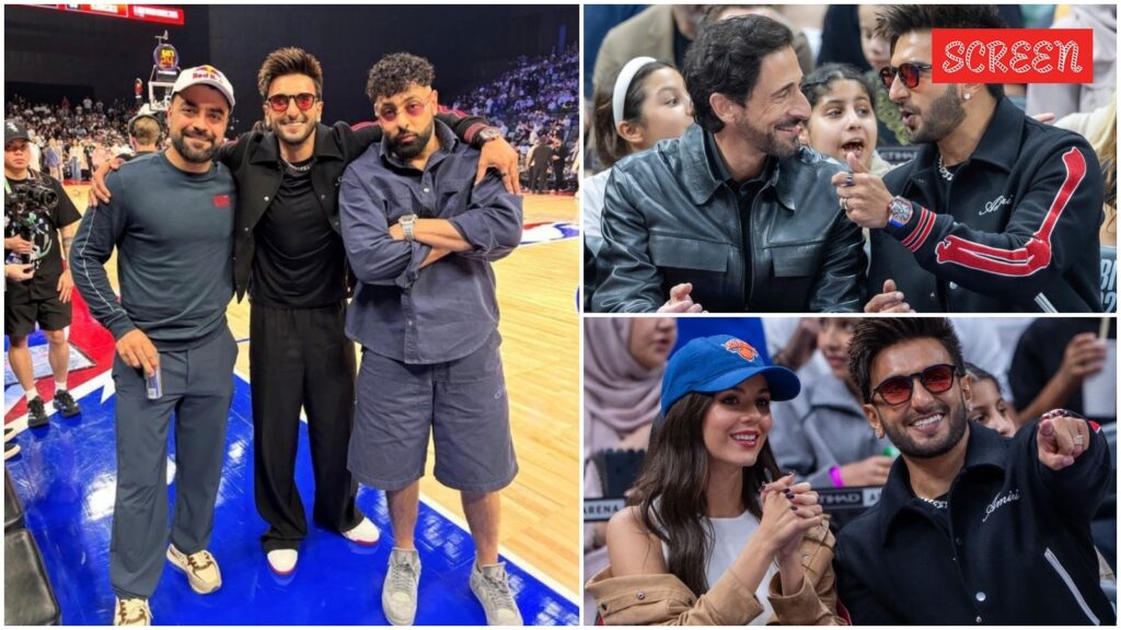 ranveer singh at NBA