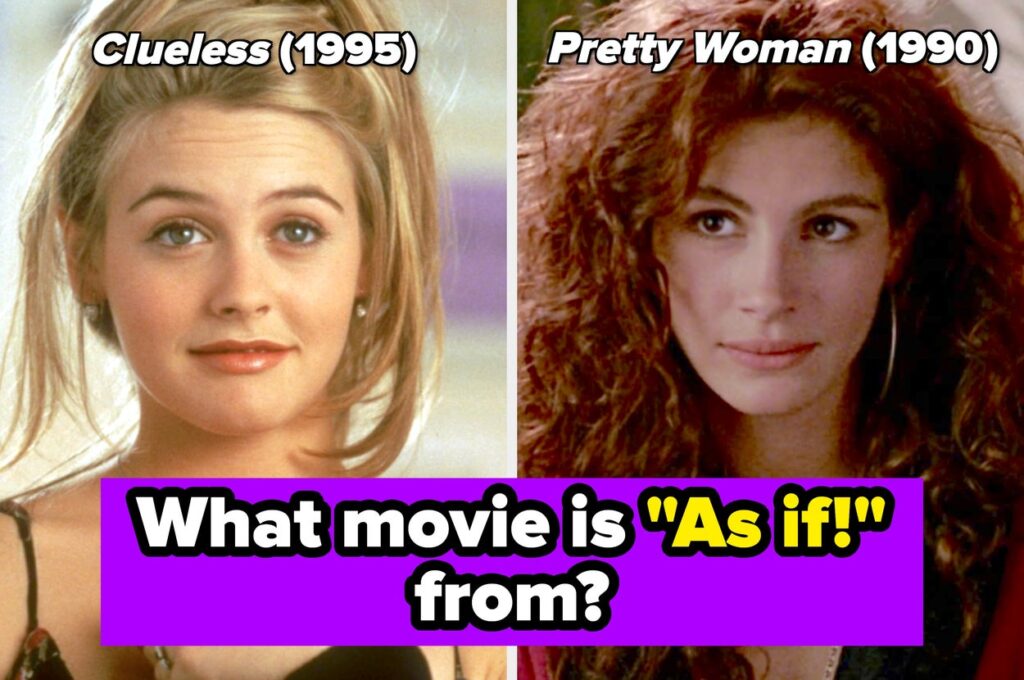 If You Can Match 75% Of These Iconic Quotes To Their '90s Movie, You’re Officially A Pop Culture Expert