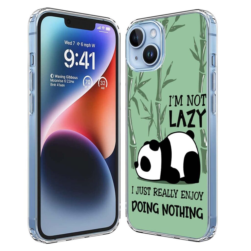 Fashionury Soft Silicon Slimfit Back Cover for Apple iPhone 14 Plus Stylish Printed Back Cover for Apple iPhone 14 Plus -D1007