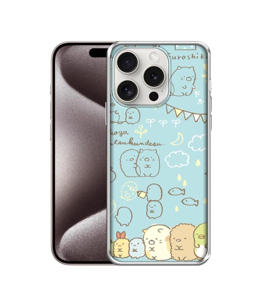 Amazon Brand- Solimo Basic Case for Apple iPhone 15 Pro Max (Silicone_Random)