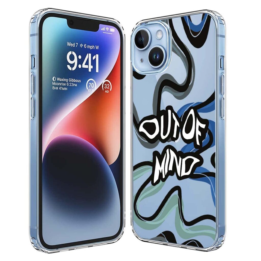 Fashionury Soft Silicon Slimfit Back Cover for Apple iPhone 14 Plus Stylish Printed Back Cover for Apple iPhone 14 Plus -D2065