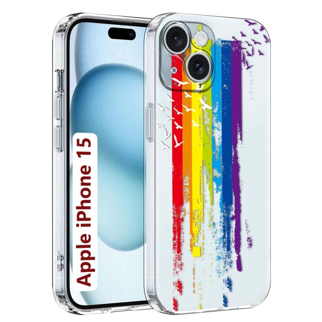 Fashionury Printed Back Cover Case Compatible for Apple iPhone 15 Back Cover for Apple iPhone 15 -D0099