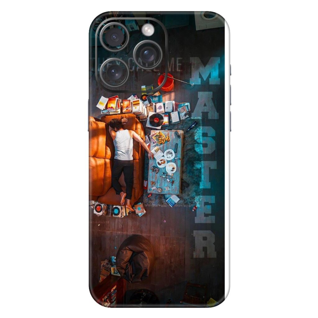 Mobile Skin Sticker Compatible with Apple iPhone 15 Pro Max Skin Not Back Cover, Camera & Back Protector Mobile Skin Wrap; Apple 15 PRO MAX-KE-184