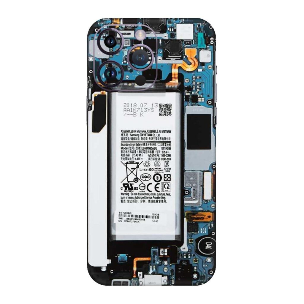 Skin Sticker for Mobile Compatible with Apple iPhone 14 PRO MAX (Not Back Cover) Scratchless, Back & Camera Protector,Apple iPhone 14 PRO MAX-SA-153