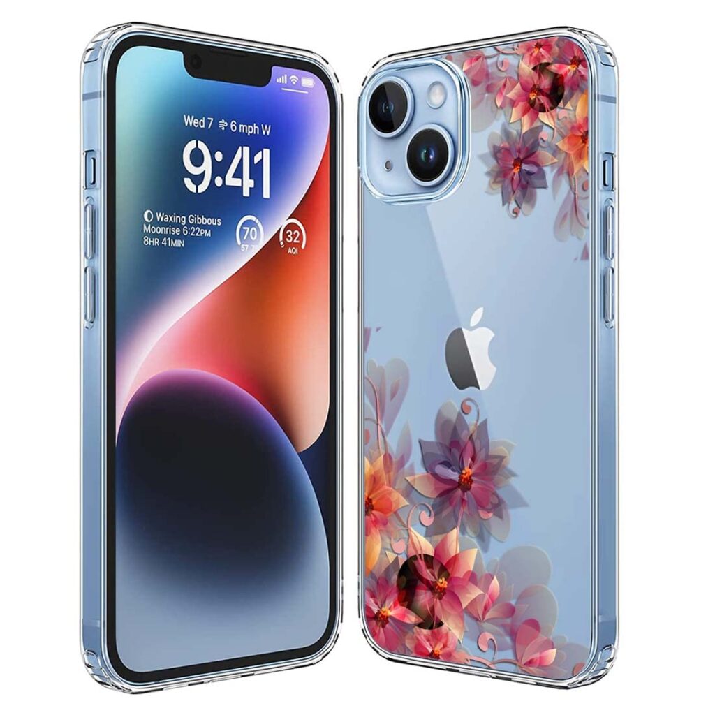 Fashionury Designer Case for Apple iPhone 14 Plus Back Cover for Apple iPhone 14 Plus Printed Back Cover -D0014