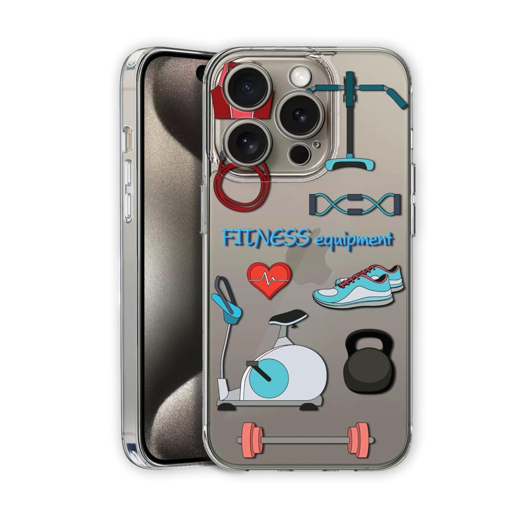 Amazon Brand - Solimo UV Printed Soft Flexible Transparent Back Cover for Apple iPhone 15 Pro Max - D1049