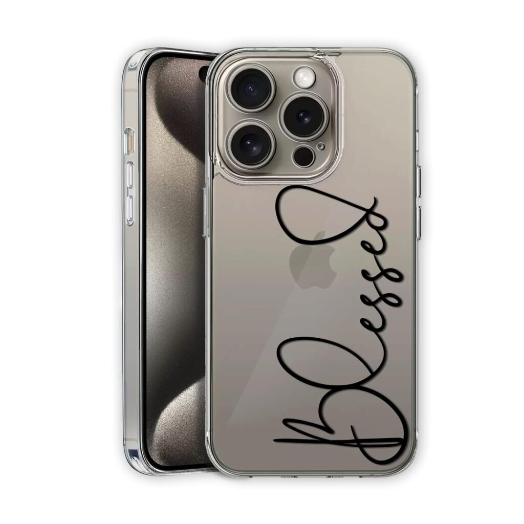 Amazon Brand - Solimo UV Printed Soft Flexible Transparent Back Cover for Apple iPhone 15 Pro Max - D1213