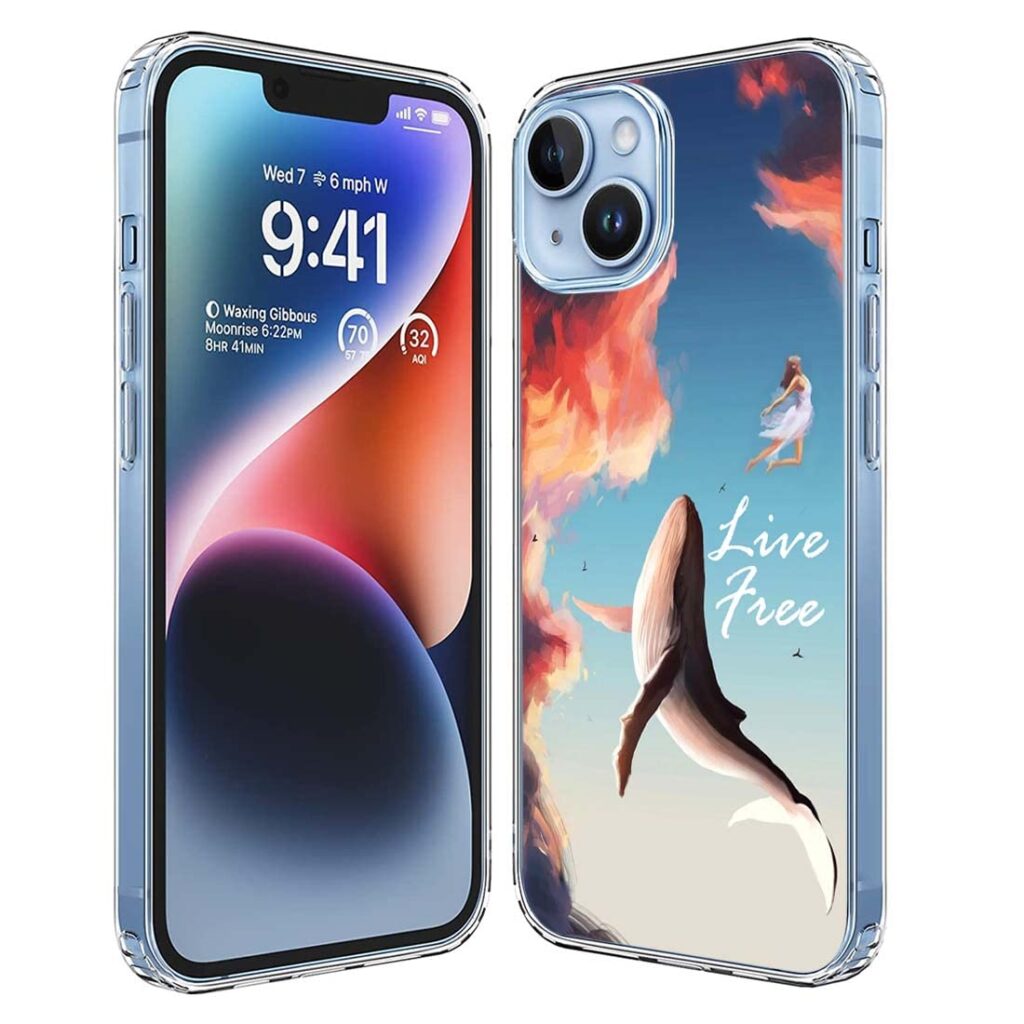 Fashionury Designer Case for Apple iPhone 14 Plus Back Cover for Apple iPhone 14 Plus Printed Back Cover -D3013