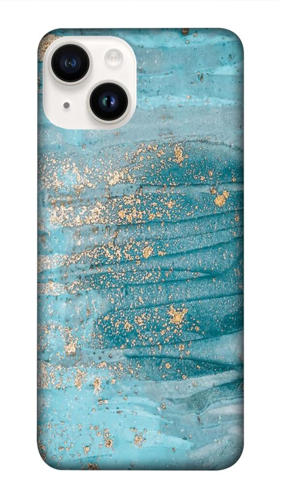 NDCOM for iPhone 14 Plus Cover Case | Premium Back Cover for iPhone 14 Plus | Protective iPhone 14 Plus Back Case |Beach Printed Hard Case