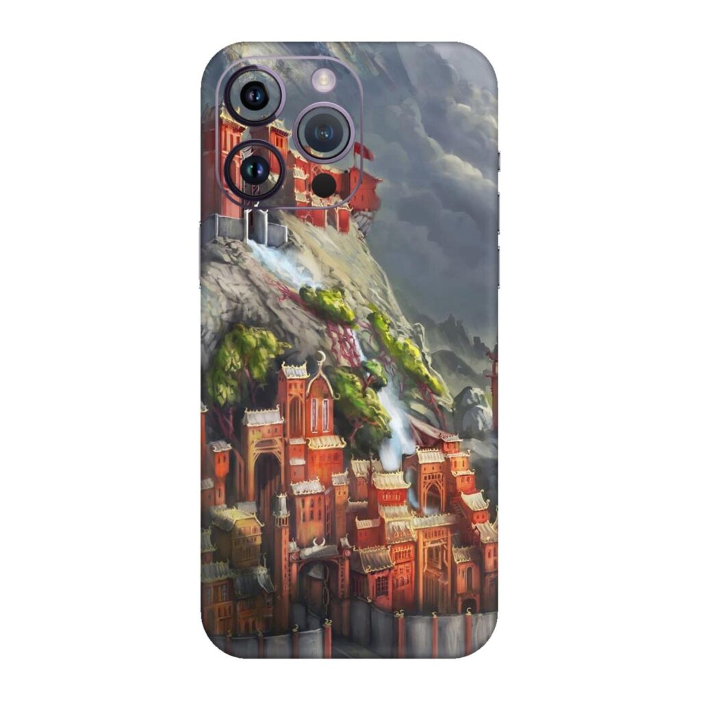 Skin Sticker for Mobile Compatible with Apple iPhone 14 PRO MAX (Not Back Cover) Scratchless, Back & Camera Protector,Apple iPhone 14 PRO MAX-SA-34