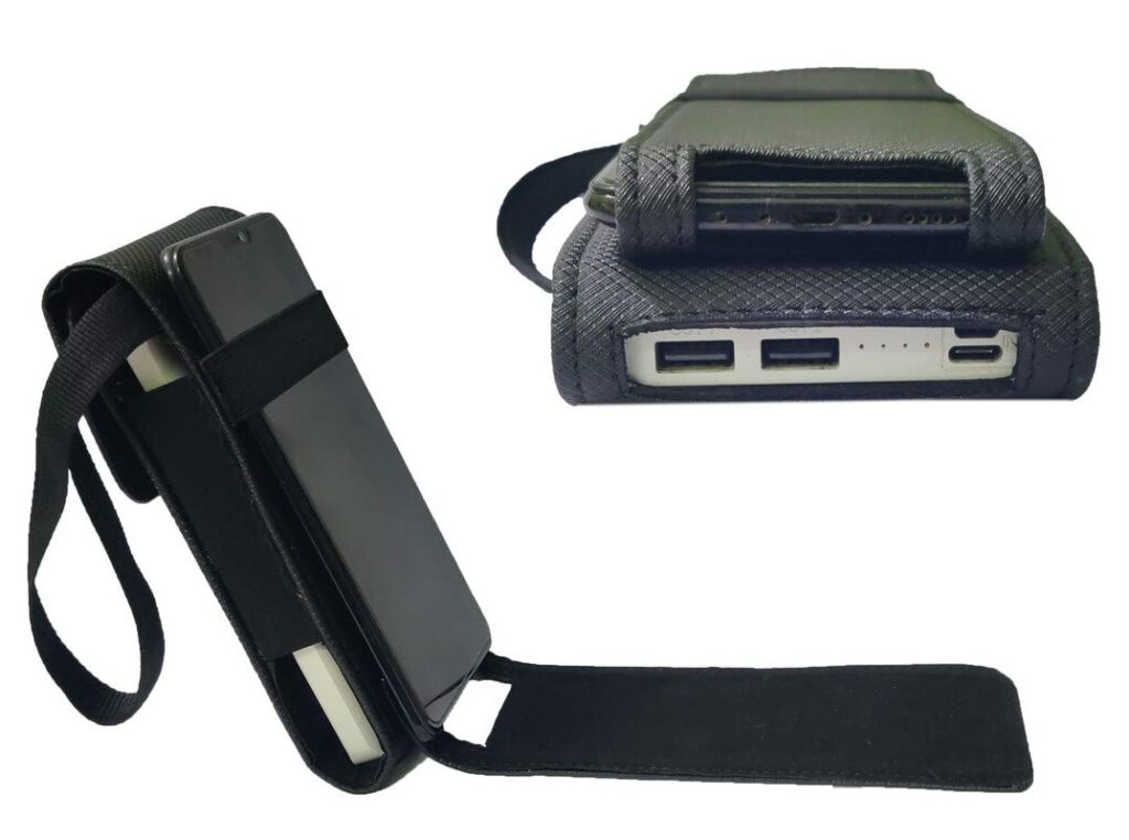 Pouch Case for Mi 10000mAH Li-Polymer Power Bank 3i PLM13ZM, Black