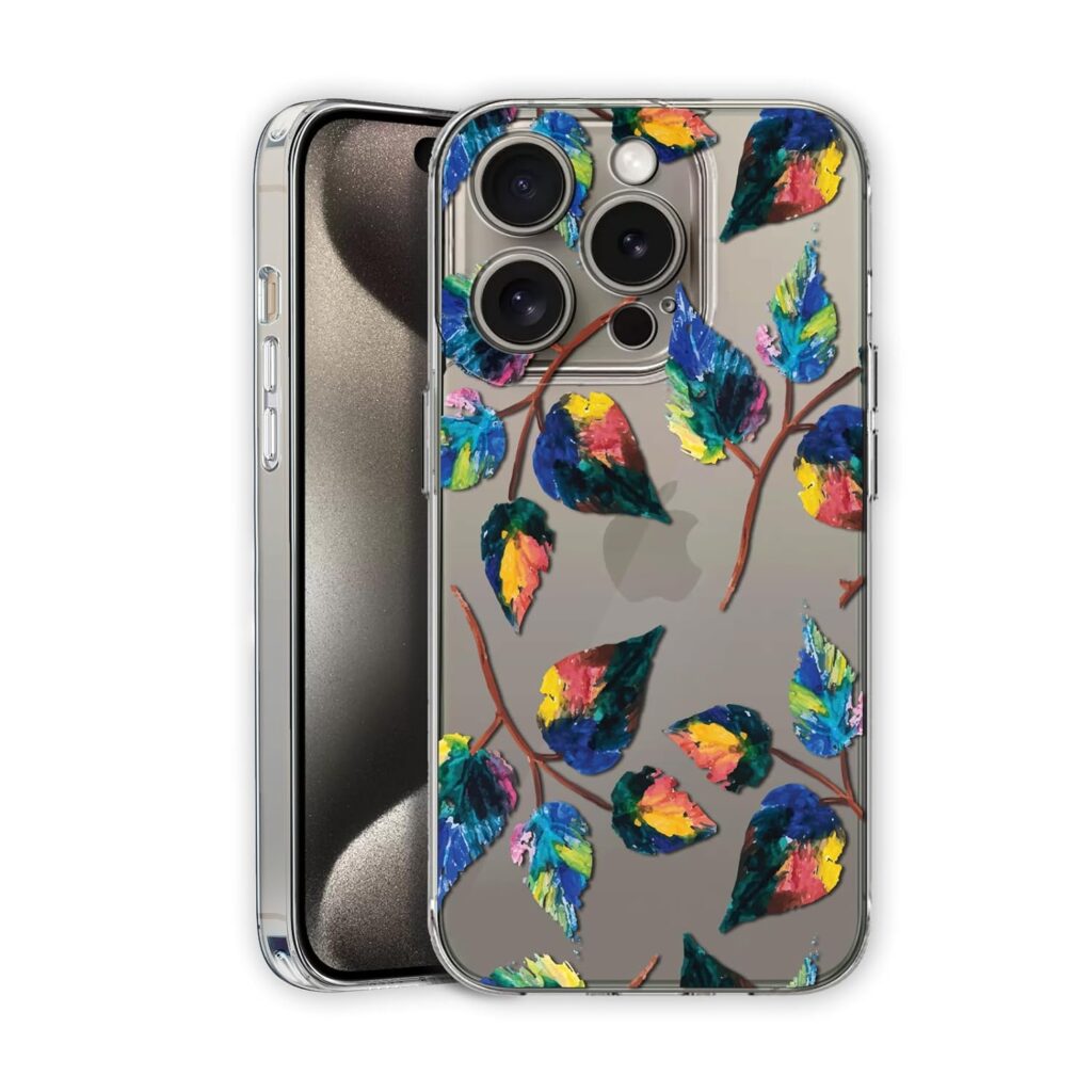 Amazon Brand - Solimo UV Printed Soft Flexible Transparent Back Cover for Apple iPhone 15 Pro Max - D1204