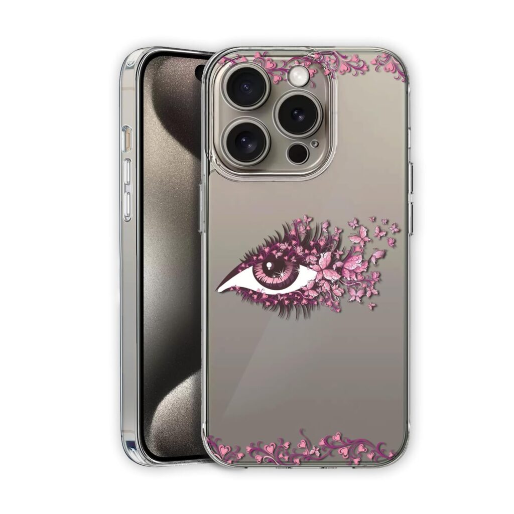 Amazon Brand - Solimo UV Printed Soft Flexible Transparent Back Cover for Apple iPhone 15 Pro Max - D1183