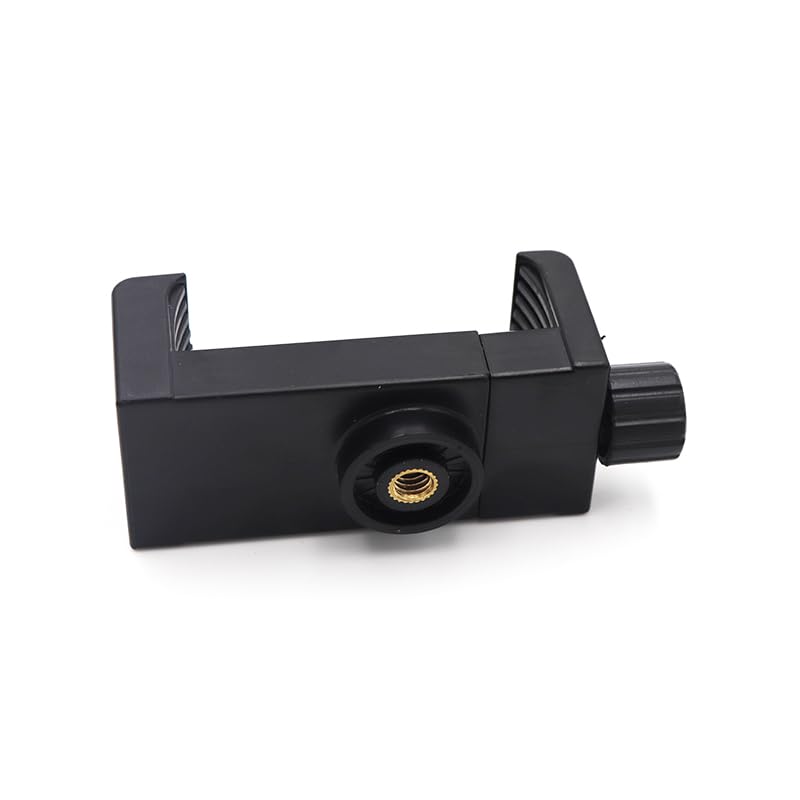 REFLEX CAMERA 1/4'' Screw Hot Shoe Flexible Adjustable Mobile Phone Tripod Mount Clamp – Universal Smartphone Holder Clip for Tripods, Cameras, Stands – Durable and Versatile