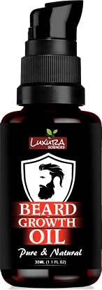 Luxura Sciences Beard Oil 30ML for Beard & Mustache with Onion Extract | Nourishes, Strengthens & Promotes Healthy Growth | Natural Ingredients.