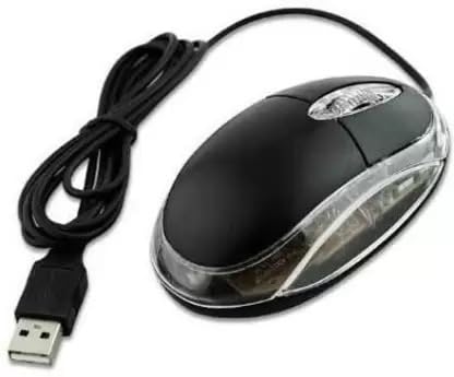 Wired Optical Mouse USB 2.0 Ergonomic Design Plug and Play High Precision for Laptop, Desktop, PC, and Notebook