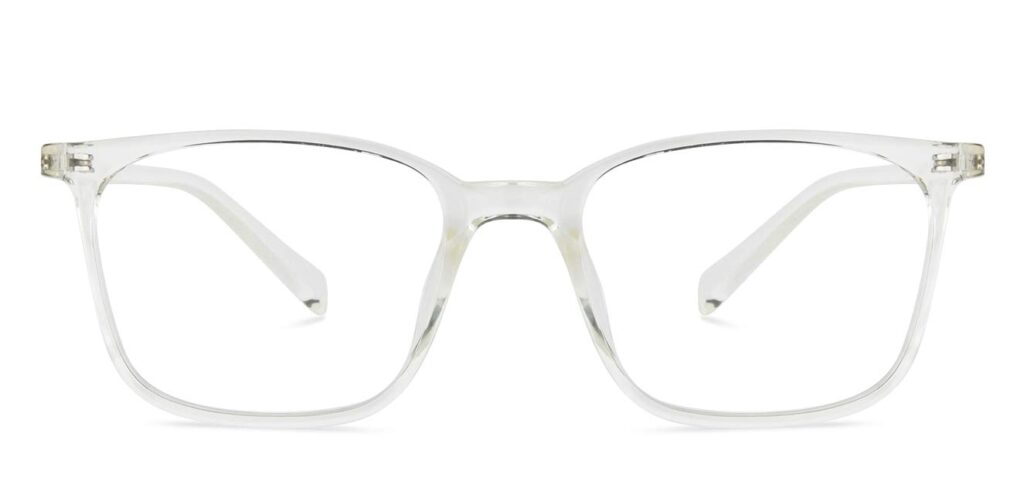 LENSKART BLU | Zero Power Blue Cut Computer Glasses | Gaming Glasses | Anti Glare, Lightweight & Blocks Harmful Rays | UV Protection Specs | Men & Women | Medium | LB E13526