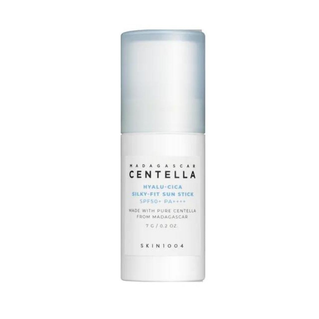 SKIN1004 Madagascar Centella Hyalu-Cica Silky-Fit SPF 50+ PA++++ Sun Stick For Sensitive, Normal, Dry Skin, 7g