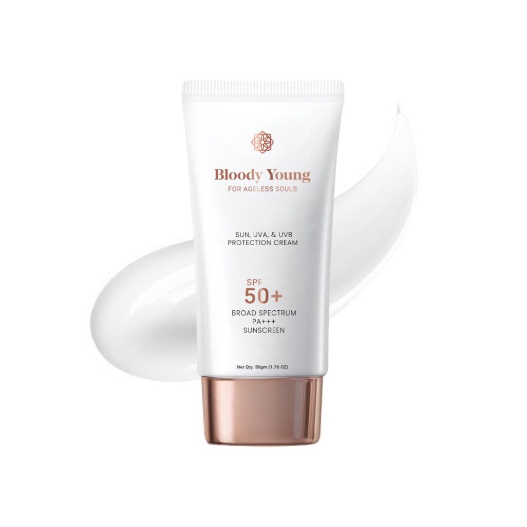 SPF 50+ Mineral-Based Sunscreen Gel for Oily, Sensitive & Acne-Prone Skin with Broad Spectrum PA+++ UVA, UVB & Blue Light Protection