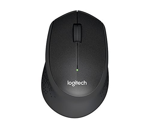 (Refurbished) Logitech M331 Silent Plus Wireless Mouse- Black