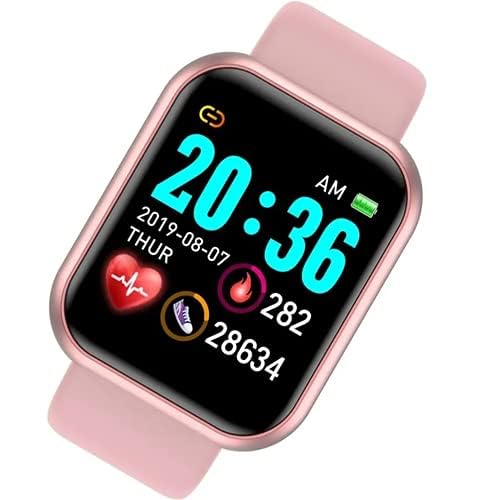 Drumstone [7 Years Warranty Smartwatch with Fitness Tracker – Heart Rate, Sleep Monitor, Pedometer, Smart Notifications, Music Control & USB Charging – Compatible with Android -Reliable & Durable