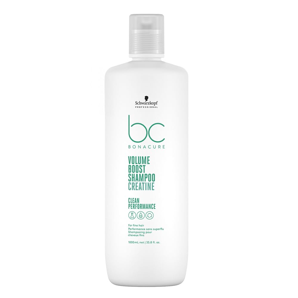 Schwarzkopf Professional Bonacure Collagen Volume Boost Micellar Shampoo | For Fine Hair | 1000 Ml