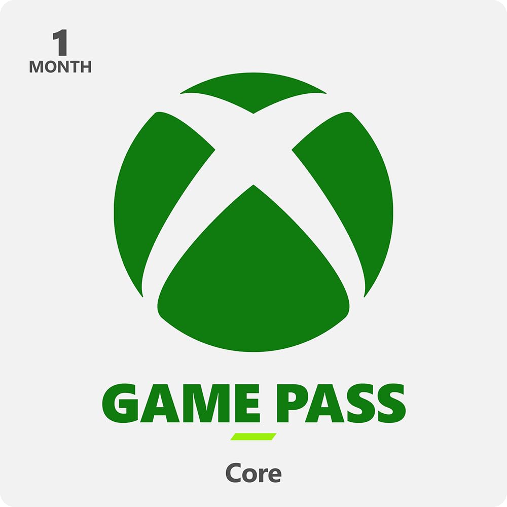 Xbox Core Game Pass: 1 Month Membership (Digital Code)