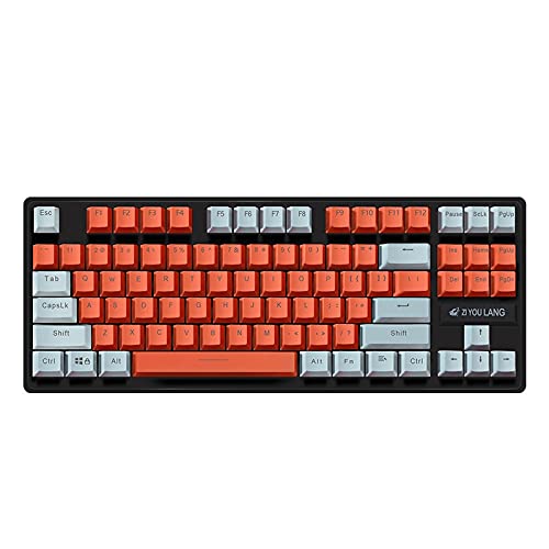 Tobo A300 Mechanical Gaming Keyboard Mix White Orange 4 Types Switch Gamer Keyboard TD-619KM