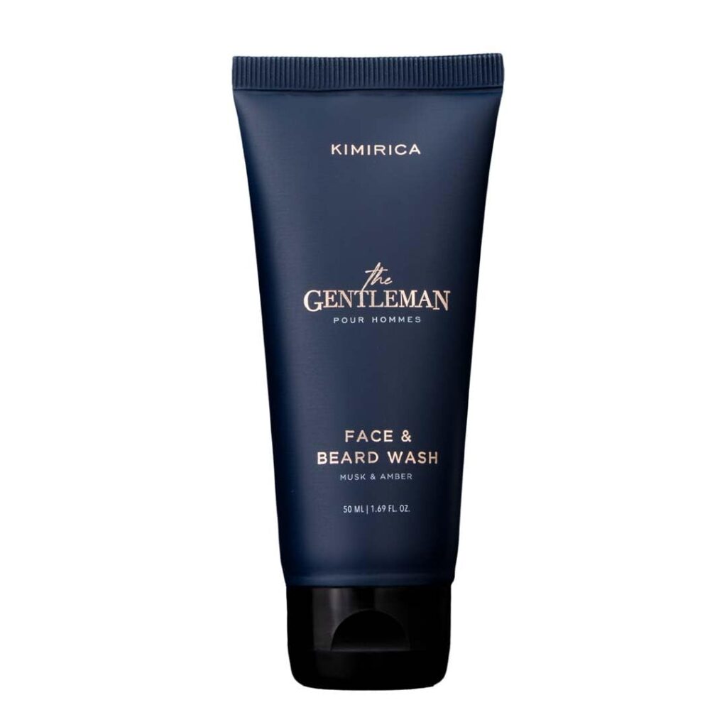 Kimirica Gentlemen Men's Face Wash With The Goodness Of Vitamin E, Aloe Vera, Niacinamide & Hyaluronic Acid|Exfoliates, Brightens and Hydrates Skin | For All Skin type,50 ml