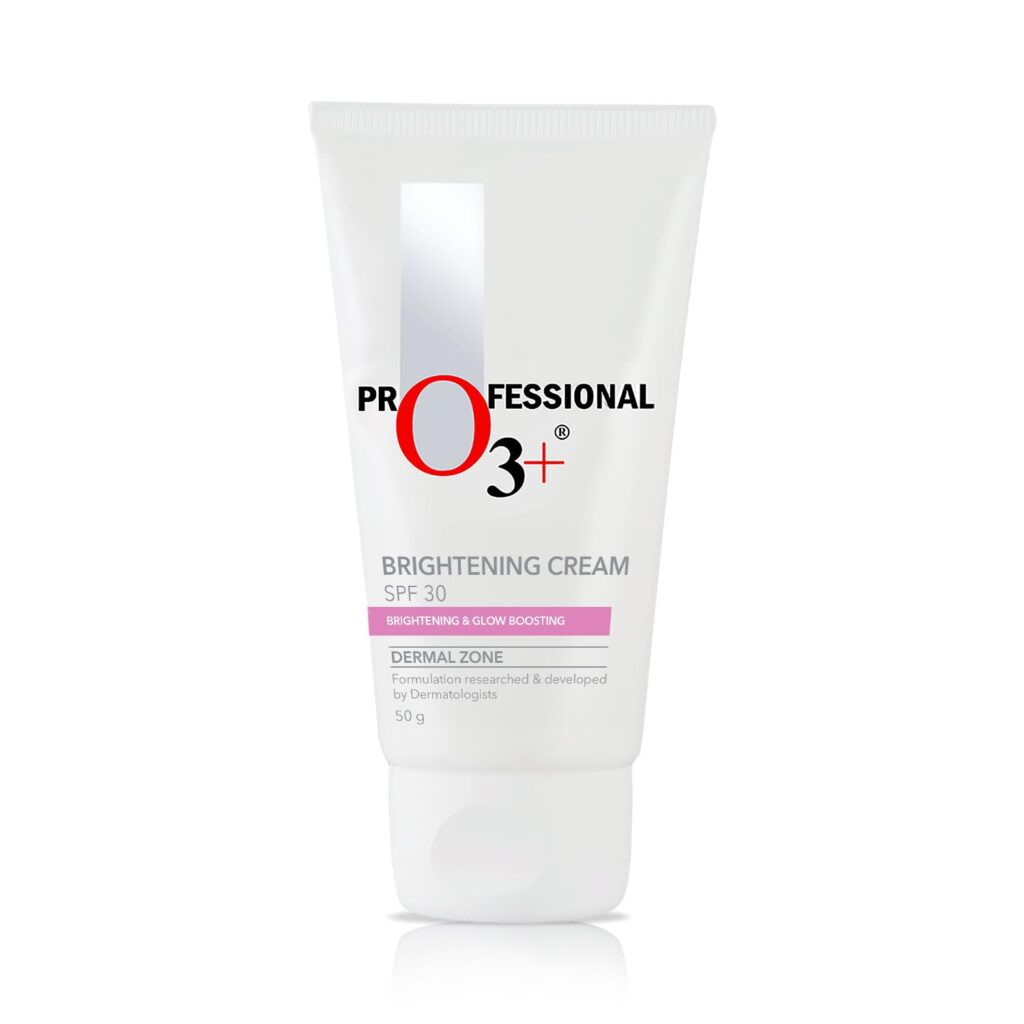 O3+ Whitening Face Cream SPF 30 Sunscreen for Skin Brightening, UVA UVB & Sun Tan Protection, 50g