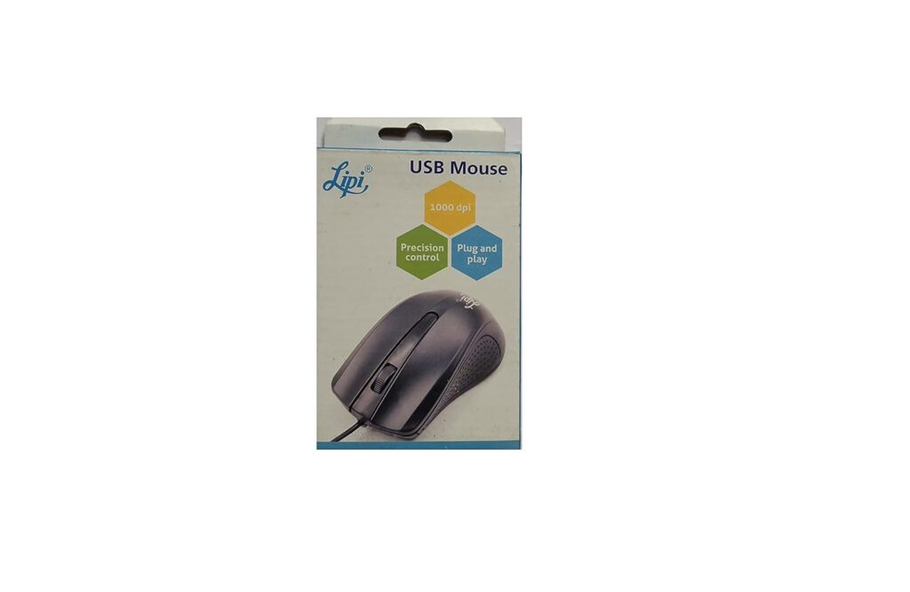 LIPI Wired Wired Optical Mouse