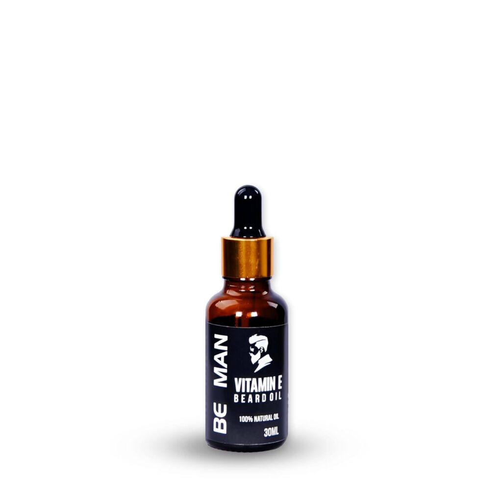 Be man Vitamin E beard oil,Best Beard Growth Oil for Men,Natural Hair Oil for Thicker & Longer Beard, It fix Patchy beard- 30ML