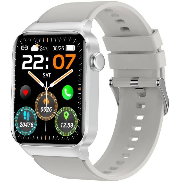 Smart Watch for Men Women(Answer/Make Call), 1.85" Smartwatch 113 Sports Modes Fitness Tracker with Heart Rate Sleep Blood Oxygen Monitor Pedometer, IP68 Waterproof Fitness Watch for Android iOS[2024]