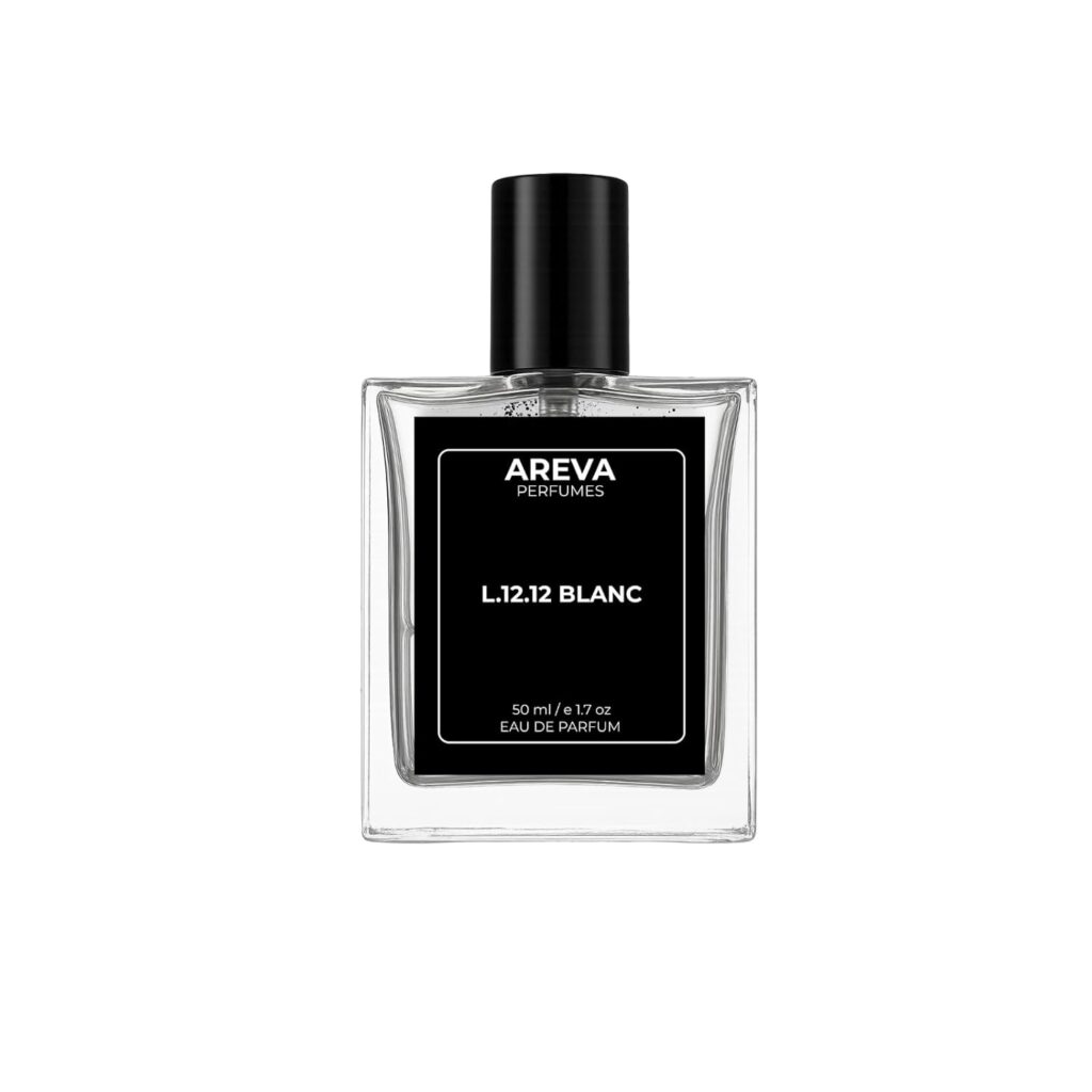 ArE va Perfumes L.12.12 Blanc Eau de Parfum – Long-Lasting Fresh, Floral & Woody Fragrance for Men – Casual Daytime Scent for Summer & Spring – 50ml