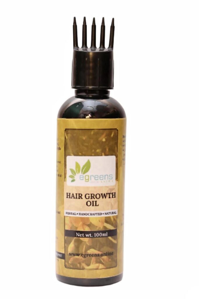 E-GREENS Hair Oil 100 ml | Reduces Dandruff and Rejuvenates Hair | Suitable for All Hair Types | Smooth Hair Oil | Pack of 1