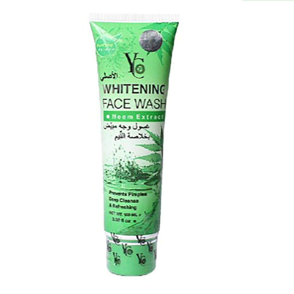 YC Whitening Neem Extract Acne Face Wash for Unisex - Prevent Pimples deep cleanse & Refreshing (100 ML)