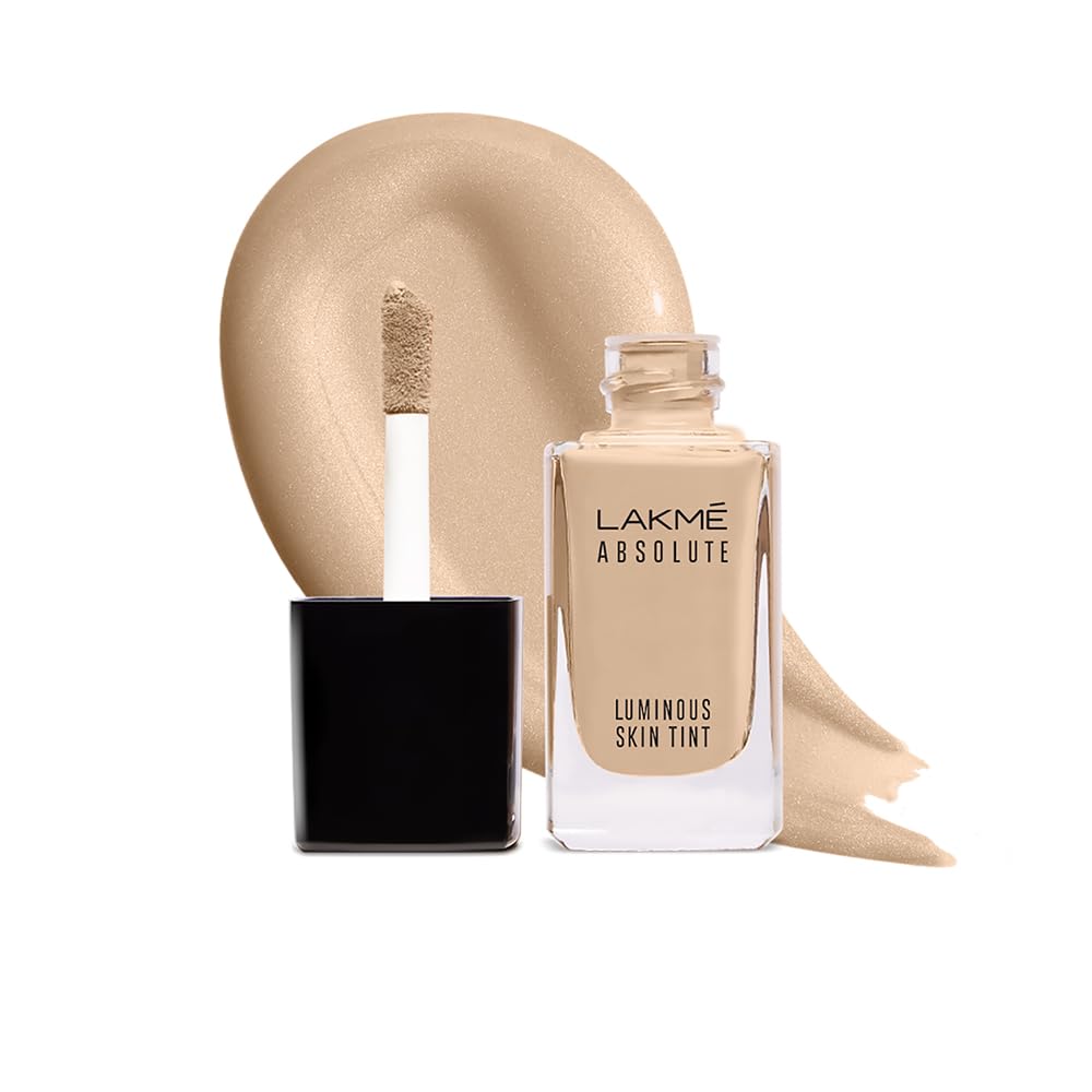 LAKMÉ Full Coverage Liquid For All Skin Absolute Luminous Skin Tint Foundation C100Coolivory