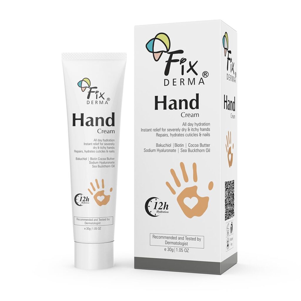 Fixderma Hand Cream for Women & Men | Hand Moisturizer | Hand Cream for Dry and Rough Hands | Cocoa Butter | Cream for Itchy Hand | All Skins Types - 30g